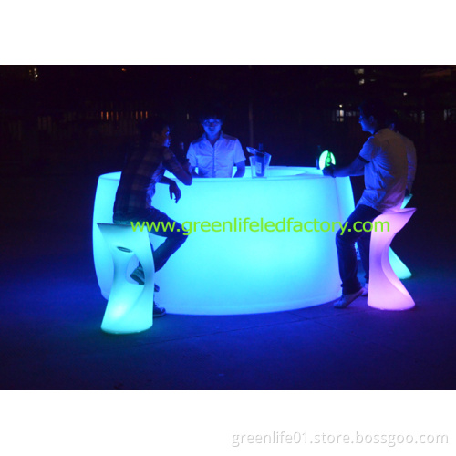 RGB, RF Control, Rechargeable Nightclub Furniture, Bar Counters